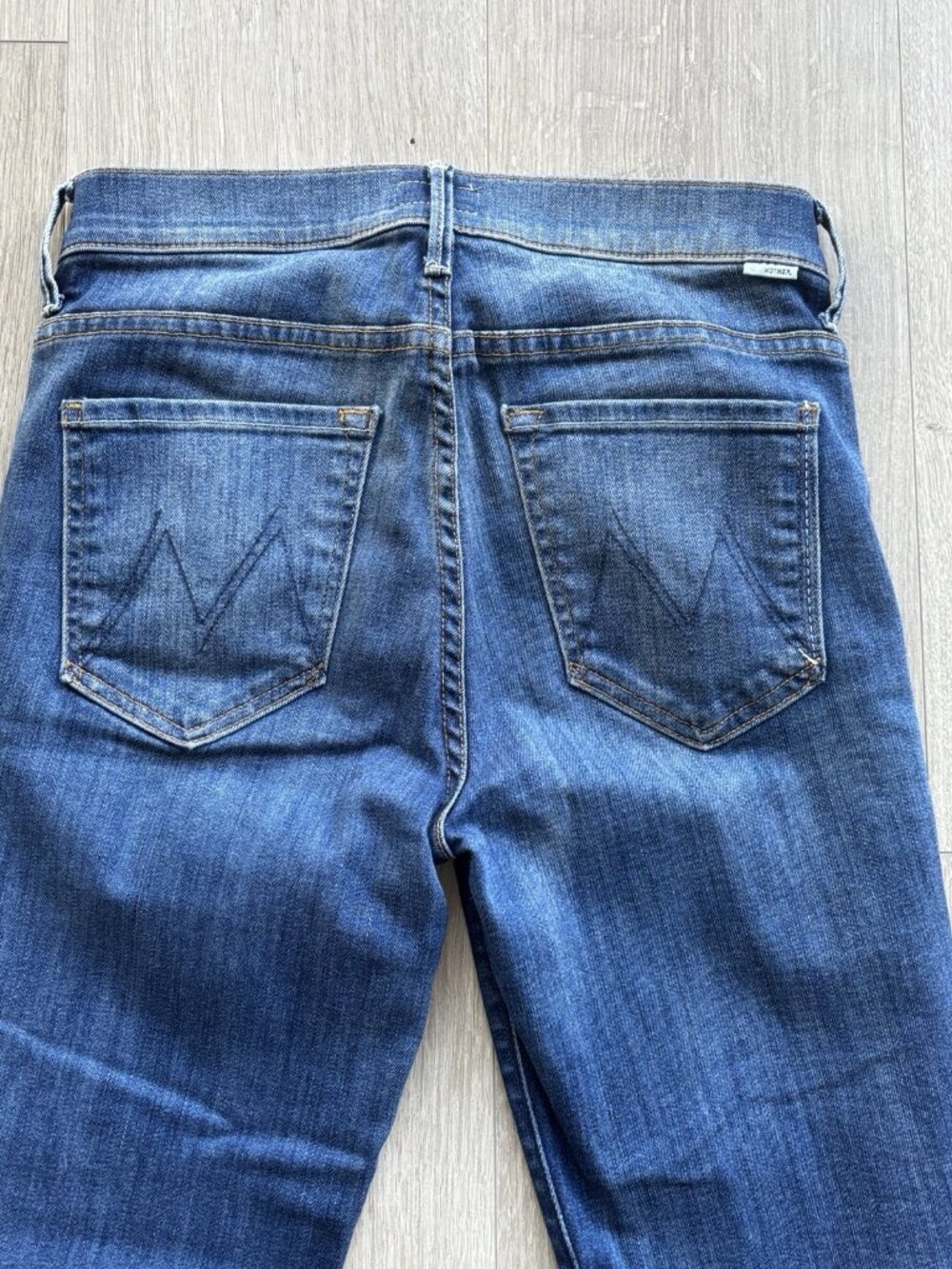 Mother "Insider Crop Step Fray" Rough Enough, Women's Jeans Size 26 - Picture 6 of 13